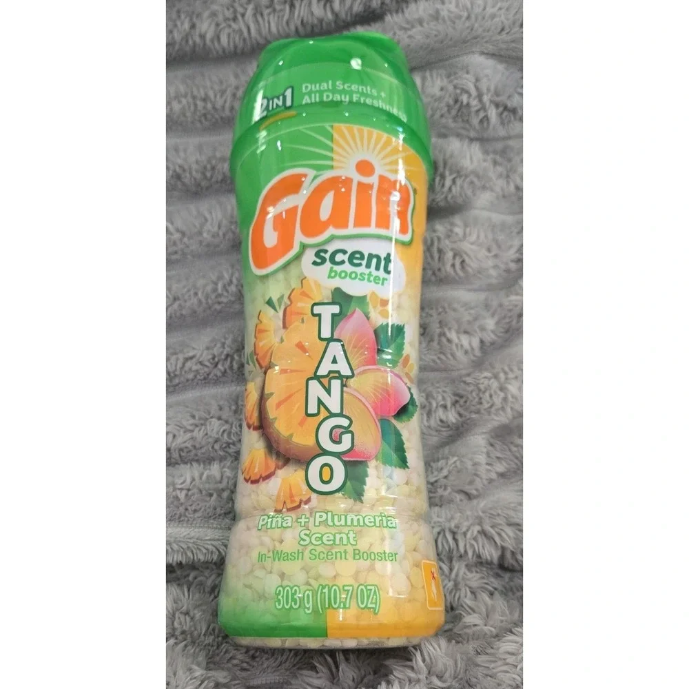 Gain Scent Booster TANGO=Pina+Plumeria, Tropical Laundry 10.7‎ ounces